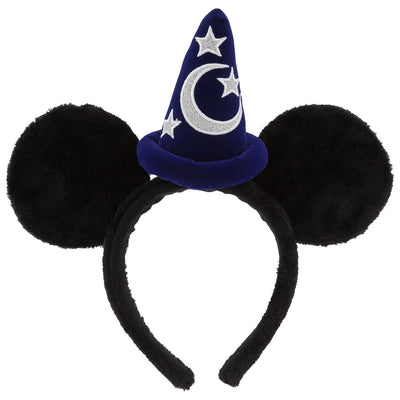 Disney Parks Mickey Sorcerer Plush Ears Headband Youth New with Tags