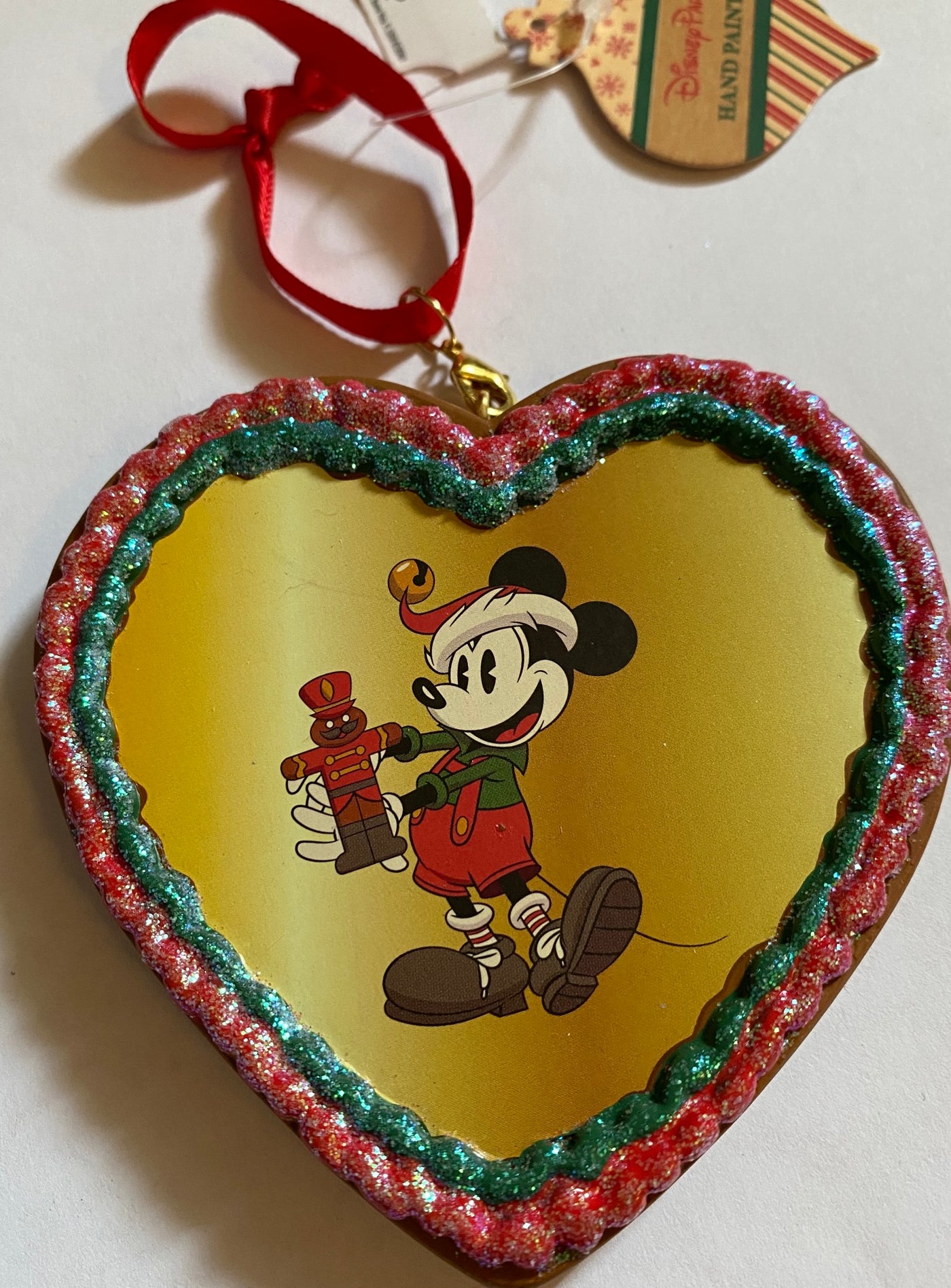 Disney Parks Epcot Germany Mickey Frohes Fest Christmas Ornament New With Tags