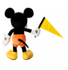 Disney Parks 2023 Mickey with Pennant Small Plush New with Tag