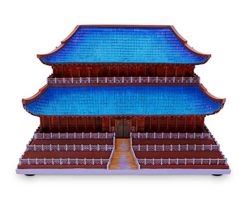 Disney Castle Collection Mulan Imperial Palace Light Up Figurine New with Box