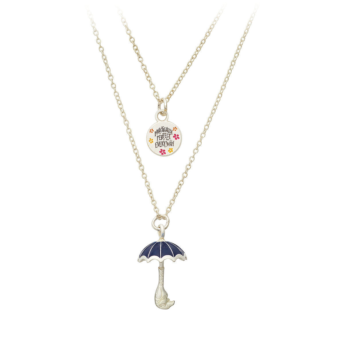 Disney Mary Poppins Returns Umbrella Necklace for Women New with Box