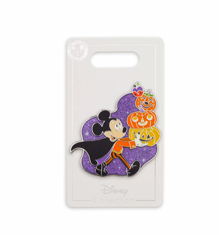 Disney Halloween 2021 Mickey Jack-o'-Lantern Pin New with Card