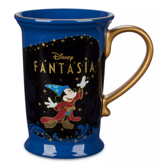 Disney Sorcerer Mickey Magic Brooms Color Changing Fantasia Coffee Mug New