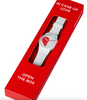 Swatch 2022 Valentine Day Heart HALF <3 RED Glows Watch New with Box