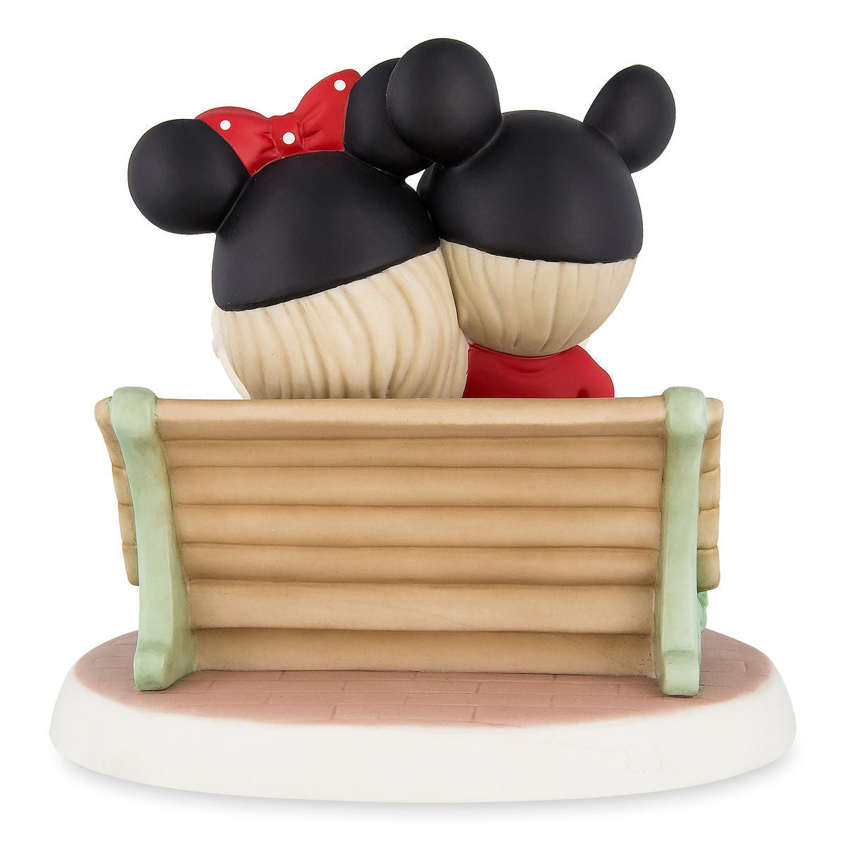 Disney Mouseketeers on Park Bench Figure by Precious Moments New with Box