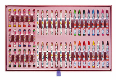 Disney Princess Deluxe Art Kit Ariel Belle Watercolor Markers Paint Pencil New