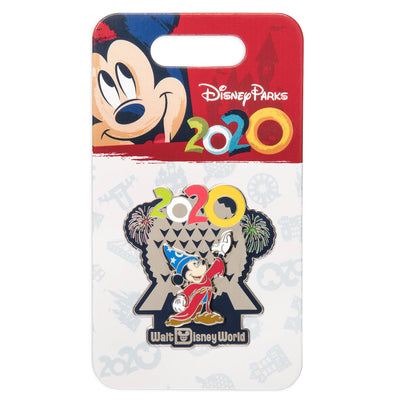 Disney Parks Sorcerer Mickey Mouse Spaceship Earth Pin Walt Disney World 2020