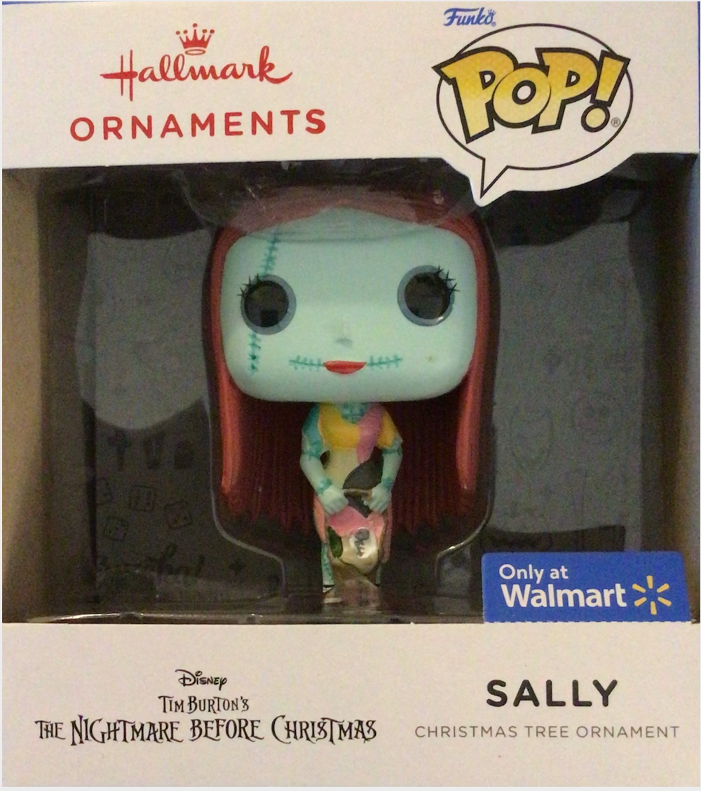 Hallmark 2021 Funko Pop Sally Walmart Exclusive Christmas Ornament New With Box
