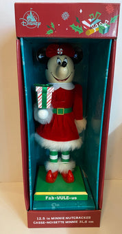 Disney Parks Minnie Holiday Christmas Nutcracker Fab-Yule-Us New with Box