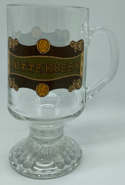 Universal Studios Wizarding World Harry Potter Butterbeer Footed Glass Mug New