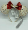 Disney Parks Minnie Jeweled Holiday Baublebar Headband For Adults New with Tag