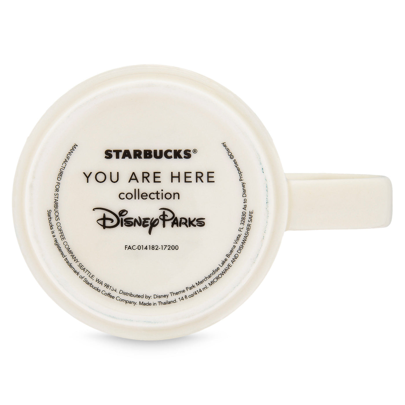 Disney Parks Starbucks You Are Here Hollywood Studios Coffee Mug 3rd Alien New