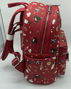 Disney Parks 2021 Mickey Minnie Holiday Snacks Christmas Mini Backpack New