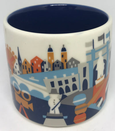 Starbucks You Are Here Collection Switzerland Zurich Ceramic Coffee Mug New Box