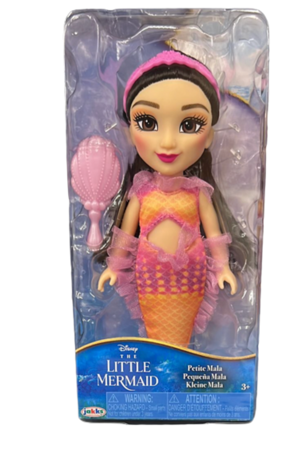 Disney The Little Mermaid Live Action Petite Mala Doll New with Box