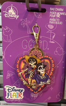 Disney Parks Flair Coco Bag Charm Keychain New with Tag