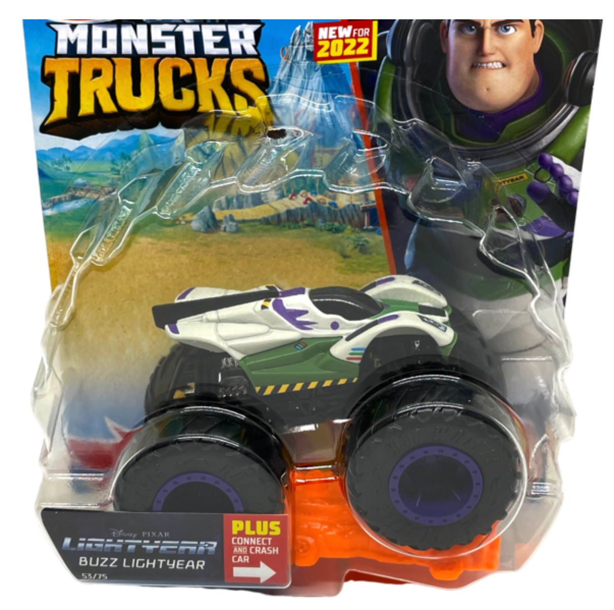 Hot Wheels 2022 Monster Trucks Buzz Lightyear New With Box