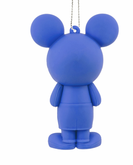 Hallmark Disney Mickey Mouse Heart Ornament Blue New with Tag