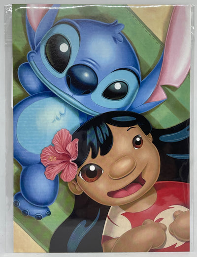 Disney Parks Ohana Stitch Lilo Kristin Tercek Postcard Wonderground Gallery New