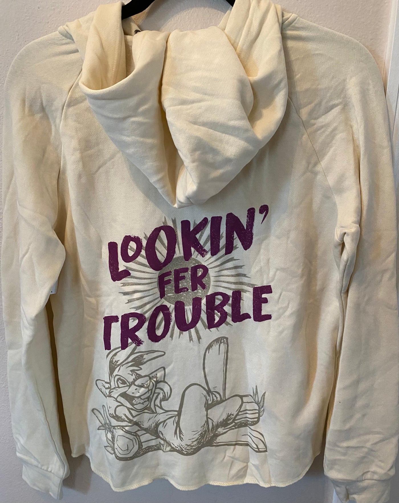 Disney 30th Splash Mountain Lookin Fer Trouble Brer Rabbit Hoodie Jacket XS New