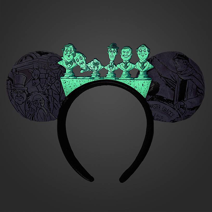 Disney The Haunted Mansion Graveyard Ear Headband for Adults New with Tag