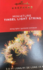 Hallmark 2022 Miniature Decorative Tinsel Christmas String Lights New With Box