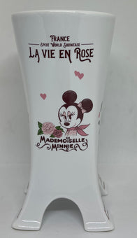 Disney Parks Epcot France Paris La Vie En Rose Mademoiselle Minnie Tall Mug New