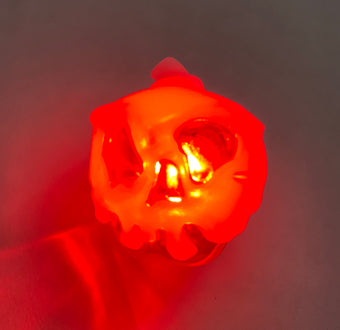 Disney Parks Halloween Red Apple Poisoned Light Up Ice Cube New
