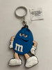 M&M's World Blue Character PVC Keychain New with Tag