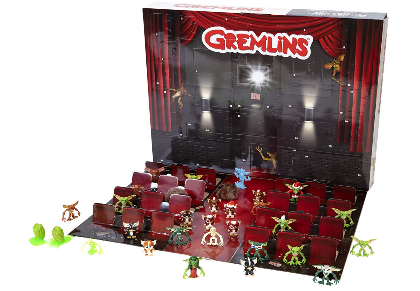 Gremlins Gizmo 31 Days Christmas Advent Calendar with Goo New with Box