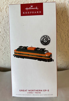 Hallmark 2022 Lionel Trains Great Northern EP-5 Christmas Ornament New With Box