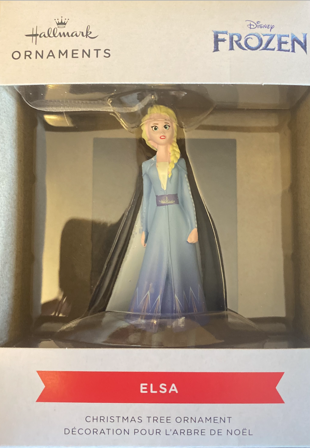 Hallmark 2021 Disney Frozen 2 Elsa Christmas Ornament New with Box