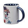 Disney Parks Mickey Mouse Americana Coffee Mug New