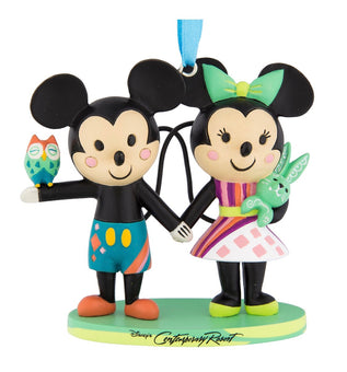 Disney Parks Mickey Minnie Mouse Contemporary Resort Ornament New with Tags