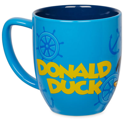 Disney Parks Donald Duck Portrait Ceramic Coffee Mug New