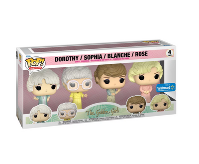 Funko Pop! Television The Golden Girls 4Pk Vinyl FigureSet Exclusive New with Box