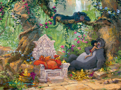 Disney Ceaco Fine Art Coleman Jungle Book 1000 Pcs Puzzle New with Box