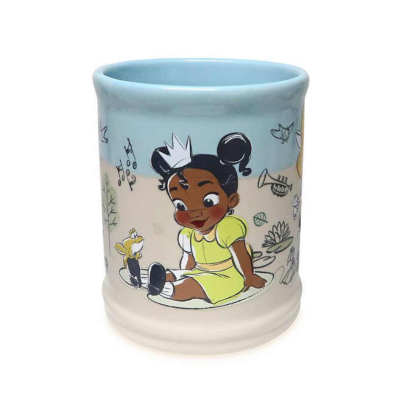 Disney Animators' Collection Tiana Belle Cinderella Coffee Mug New