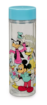 Disney Parks Mickey Mouse Friends ''Welcome Friends!'' Water Bottle New With Tag
