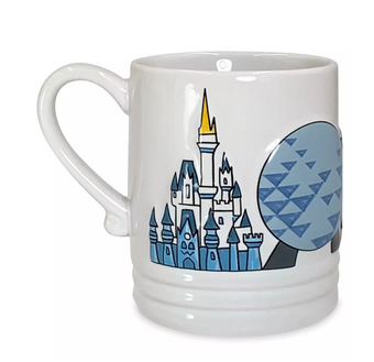 Disney Parks Walt Disney World Parkscape Ceramic Coffee Mug New