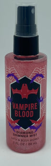 Bath and Body Works Halloween Vampire Blood Diamond Shimmer Mist 3 FL OZ New
