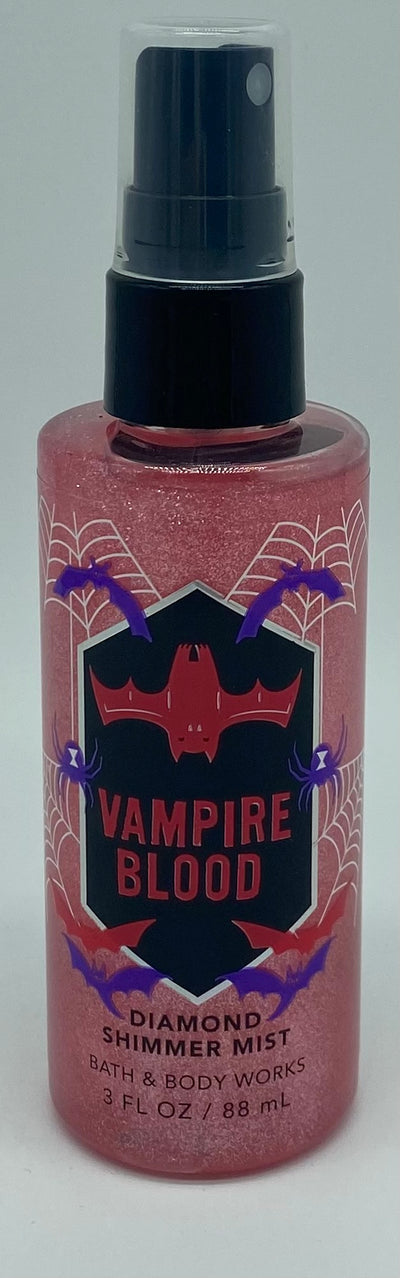 Bath and Body Works Halloween Vampire Blood Diamond Shimmer Mist 3 FL OZ New
