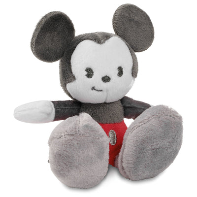 Disney Mickey Mouse Tiny Big Feet Plush Micro Limited Release Gray New With Tags