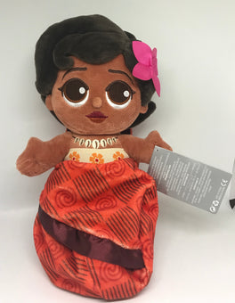 Disney Parks Princess Baby Moana in Blanket Pouch Plush New with Tags