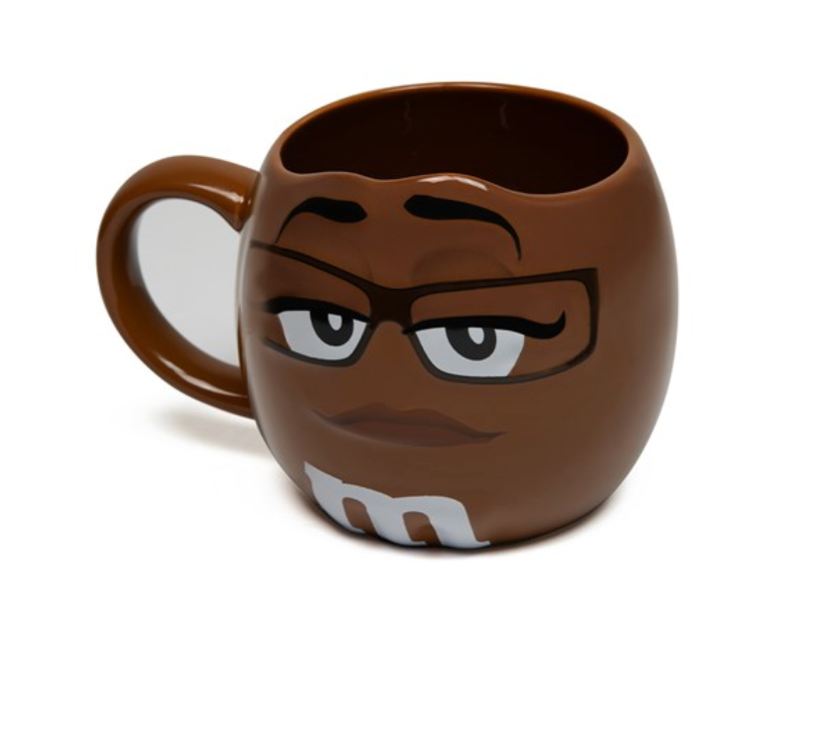 M&M's World Brown Character Figural Coffee Mug New