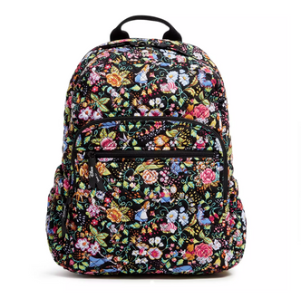 Disney Parks Disney 100 Campus Quilted Cotton Backpack by Vera Bradley New w Tag