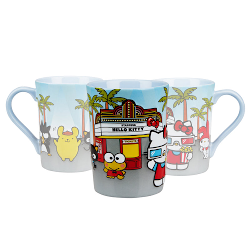 Universal Studios Hello Kitty Goes to the Movies Ceramic Coffee Mug