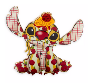 Disney Stitch Crashes Lady and the Tramp Pin Limited New with Card