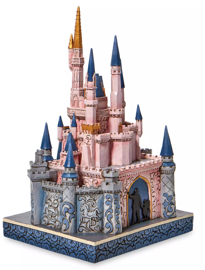 Disney Parks Jim Shore 50th Anniversary Cinderella Castle Figurine New With Box