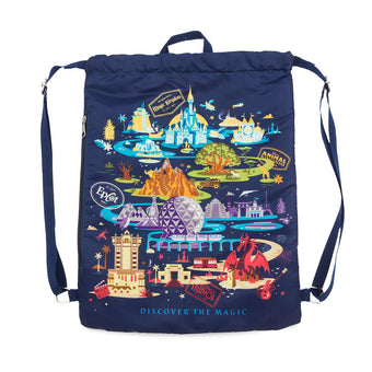 Disney Parks Walt Disney World Cinch Sack New with Tags